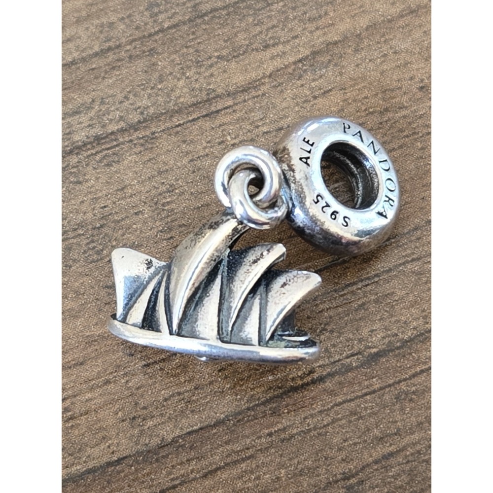 Pandora Sterling Silver Sydney Opera House Charm 791175 Genuine ALE(98402) Rare